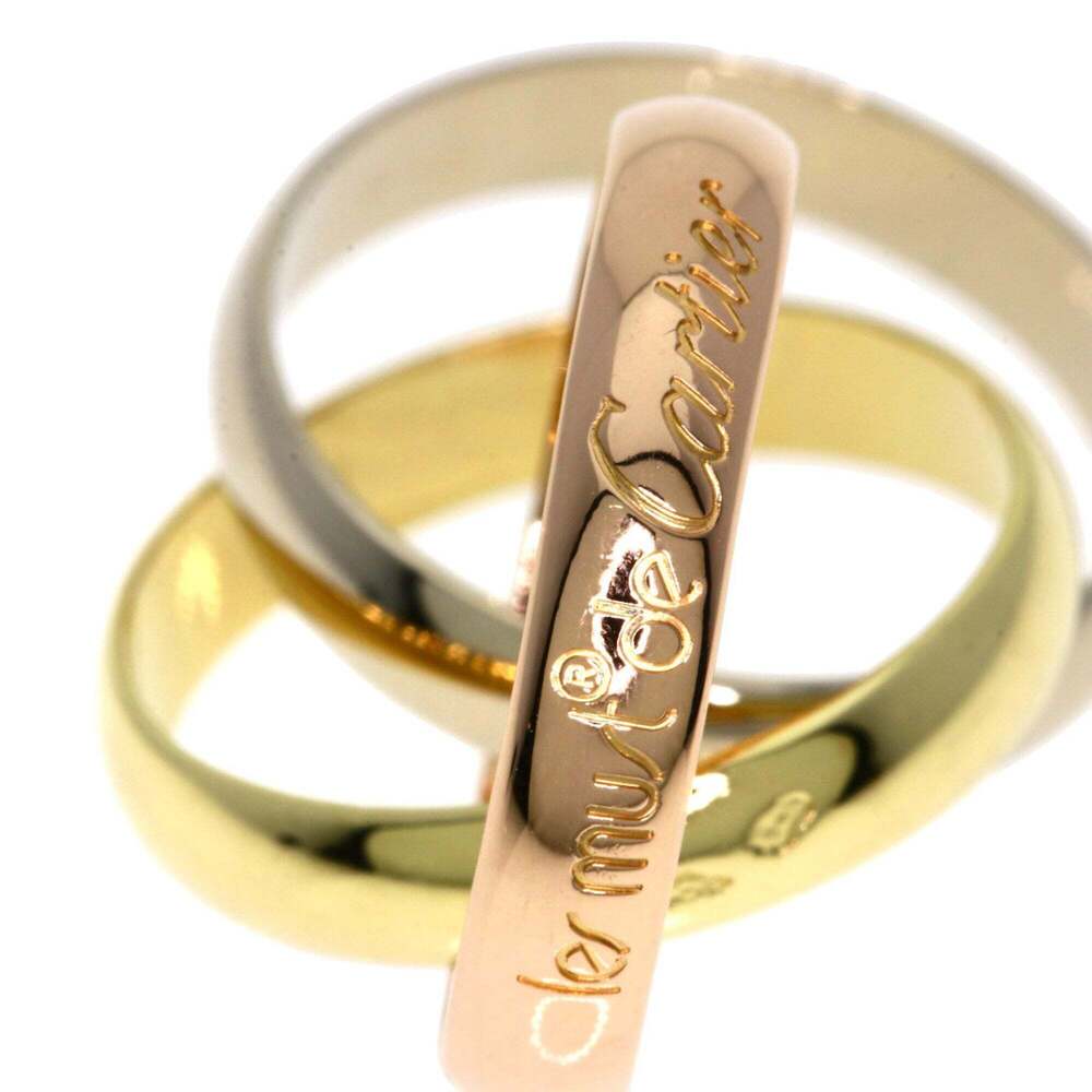 CARTIER Authentic 18k Gold Trinity Ring #47 - Picture 5 of 6